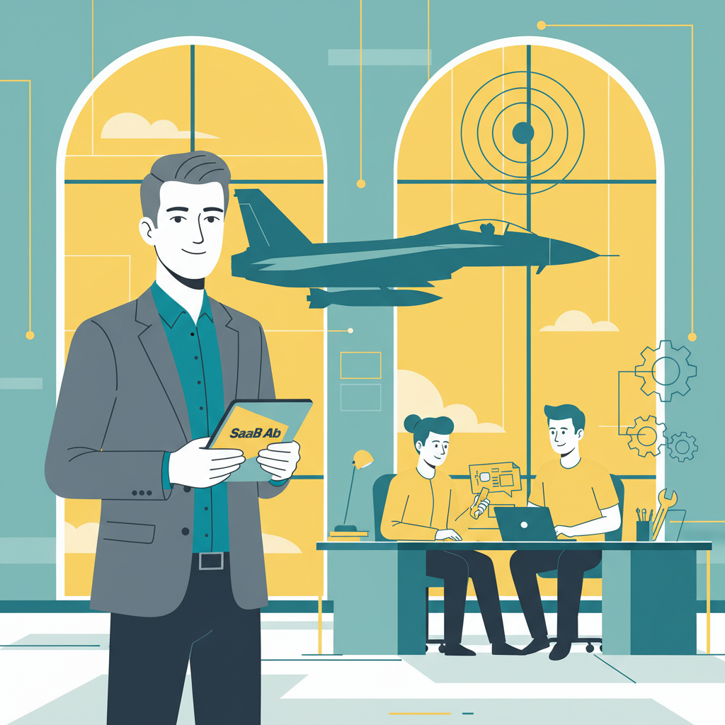 Paid Internships at Saab via Tekniksprånget