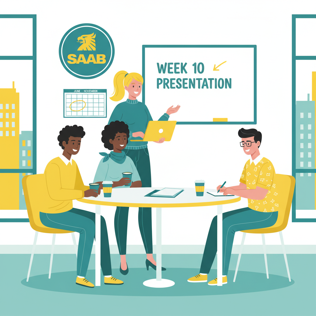 Life as a Tekniksprånget Intern at Saab: A Day in the Life