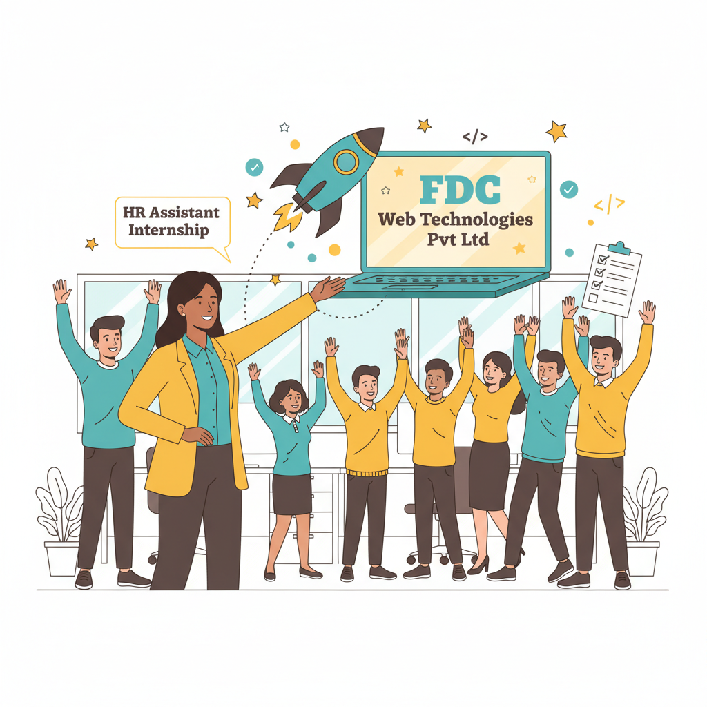 Land HR Assistant Role at FDC Web Tech
