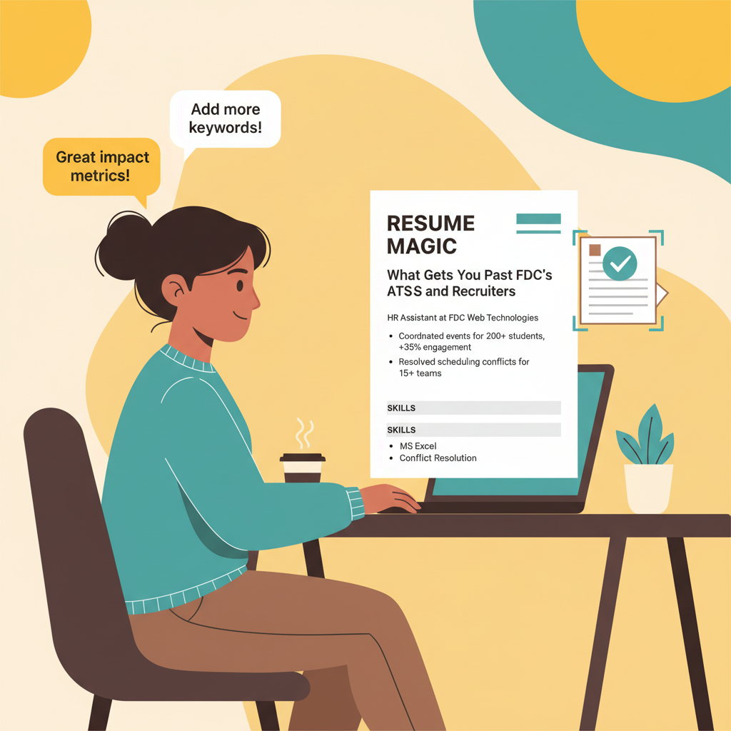 Resume Magic: What Gets You Past FDC's ATS and Recruiters