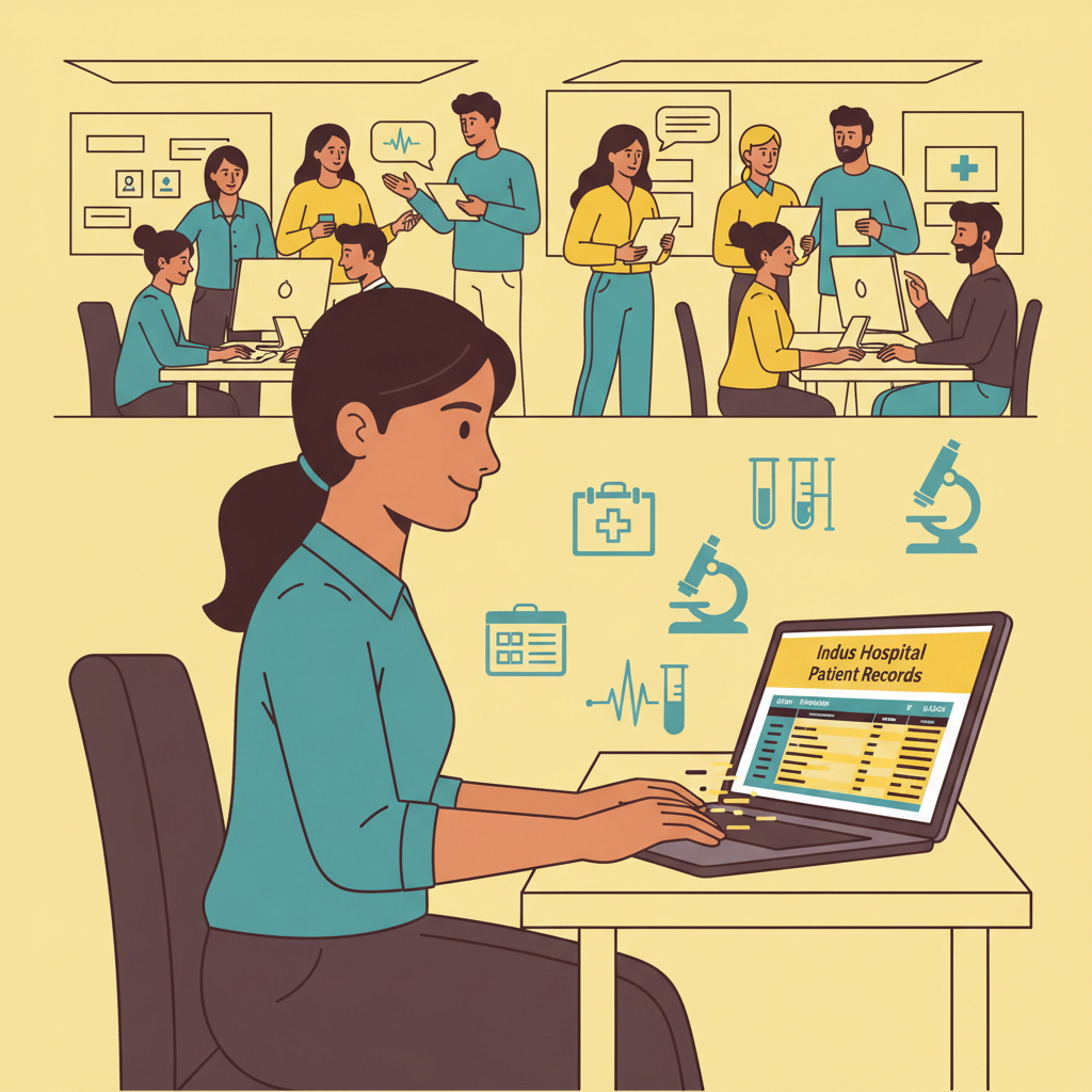 Data Entry Operator at Indus Hospital: Land It!