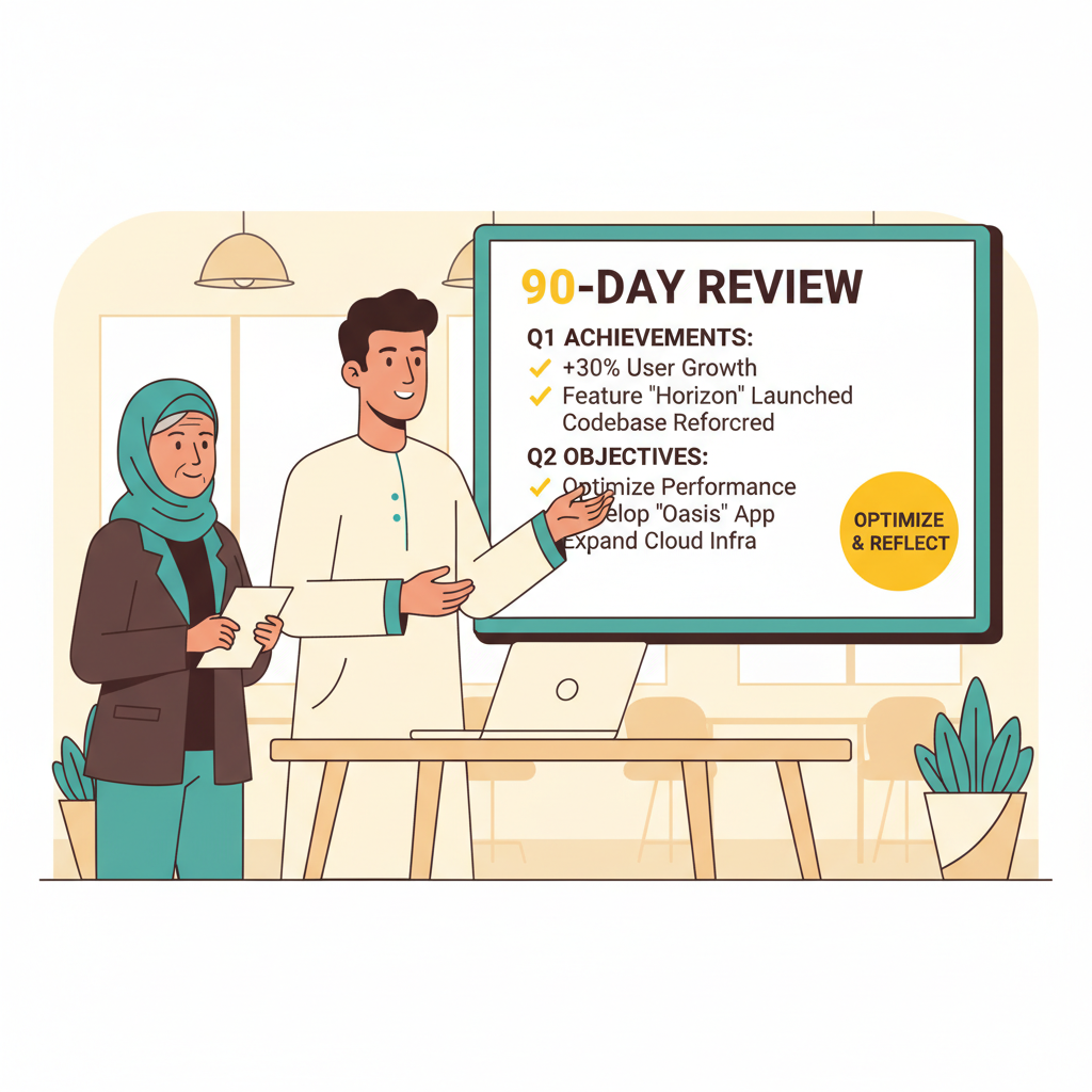 5. Month 3: Optimize and reflect