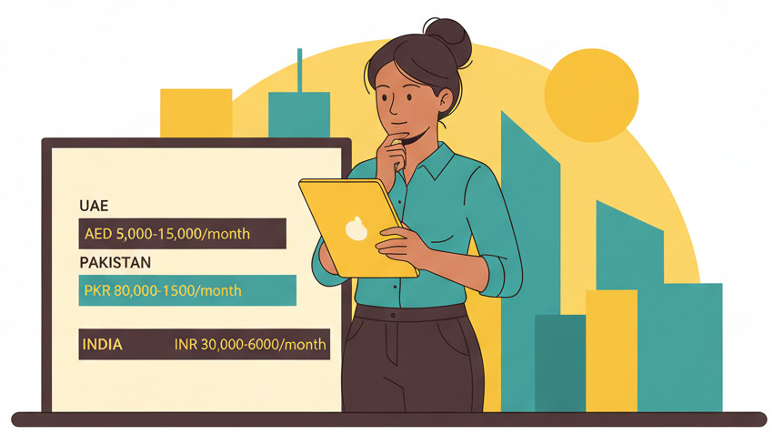 Salary Expectations with Regional Ranges