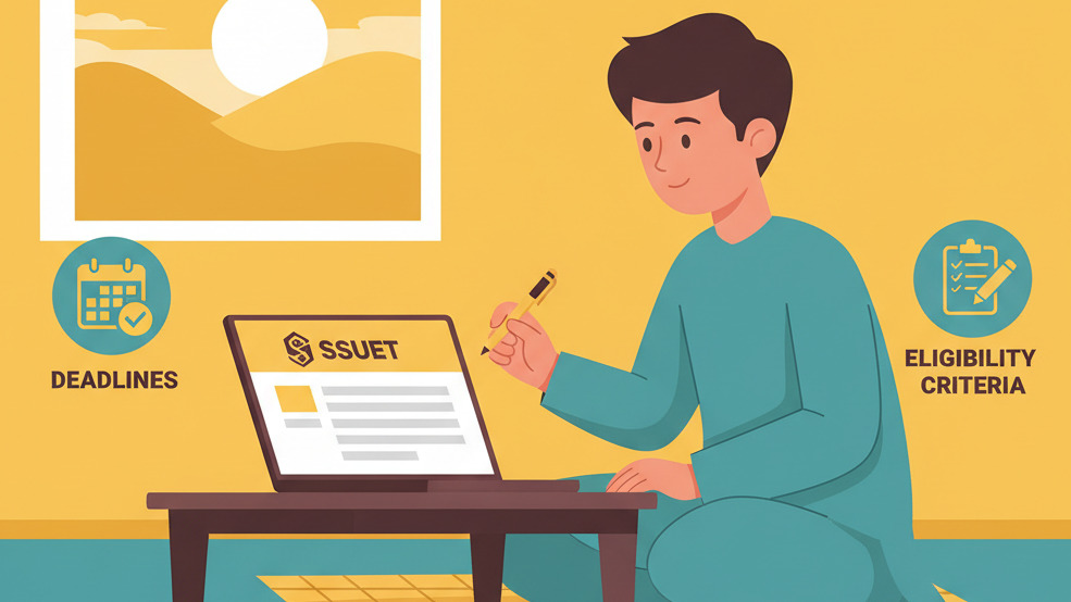 SSUET Admissions 2026: Eligibility, Deadlines, and Application Process