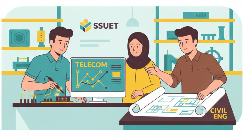 Academic Programs and Specializations at SSUET