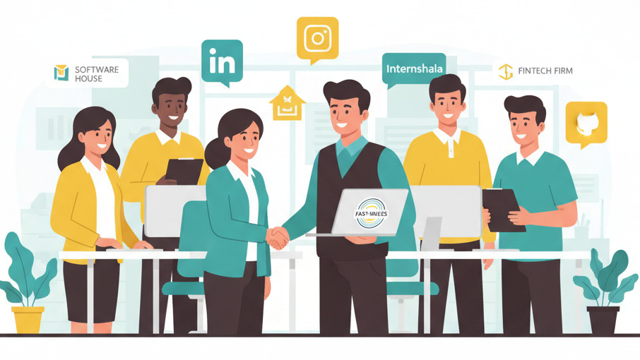 Career services, internships, and industry connections at FAST Karachi