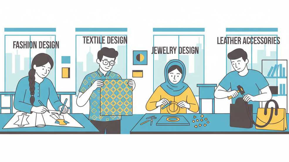 PIFD Programs: Fashion Design, Textile Design, Jewelry, Leather, and More