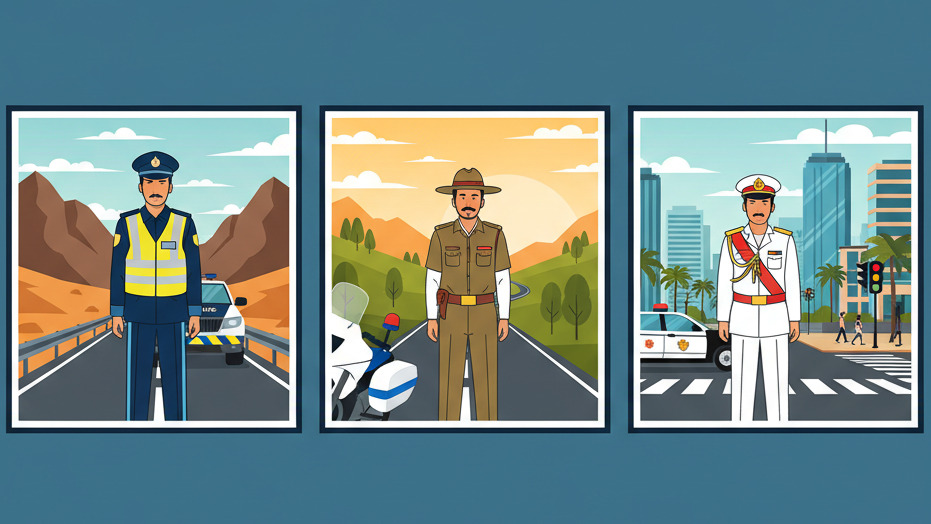 Motorway Police vs Highway Patrol vs Traffic Police