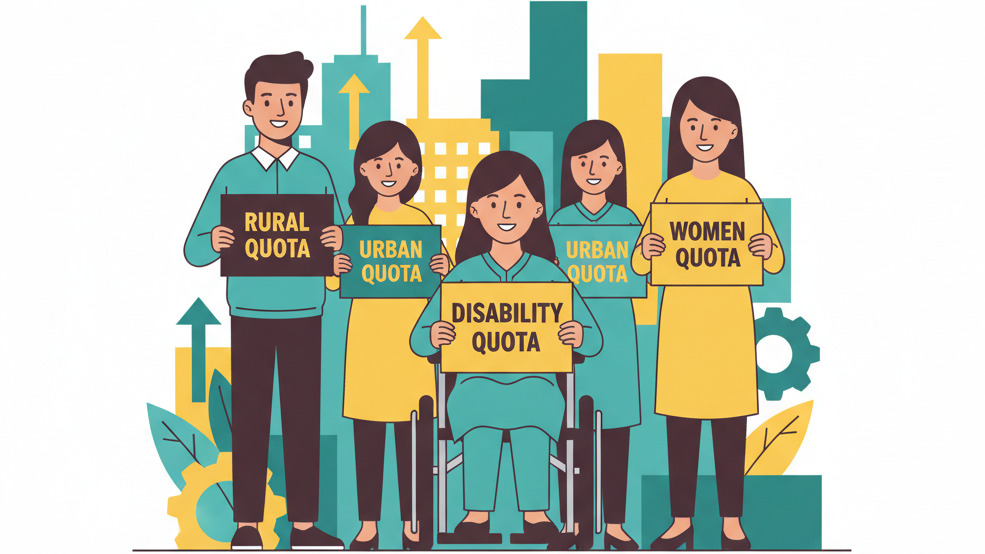 4. Quota-based provincial hiring