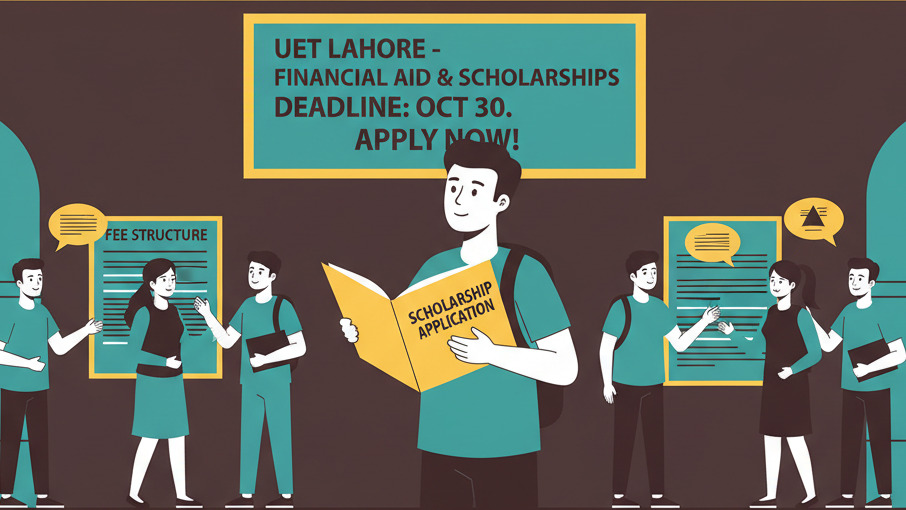 Scholarships and Financial Aid at UET Lahore